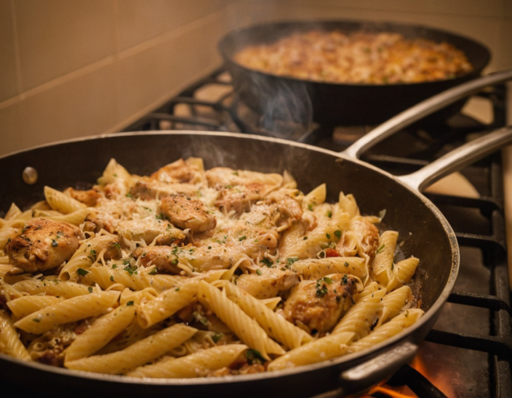 Can I reheat chicken pasta bake?