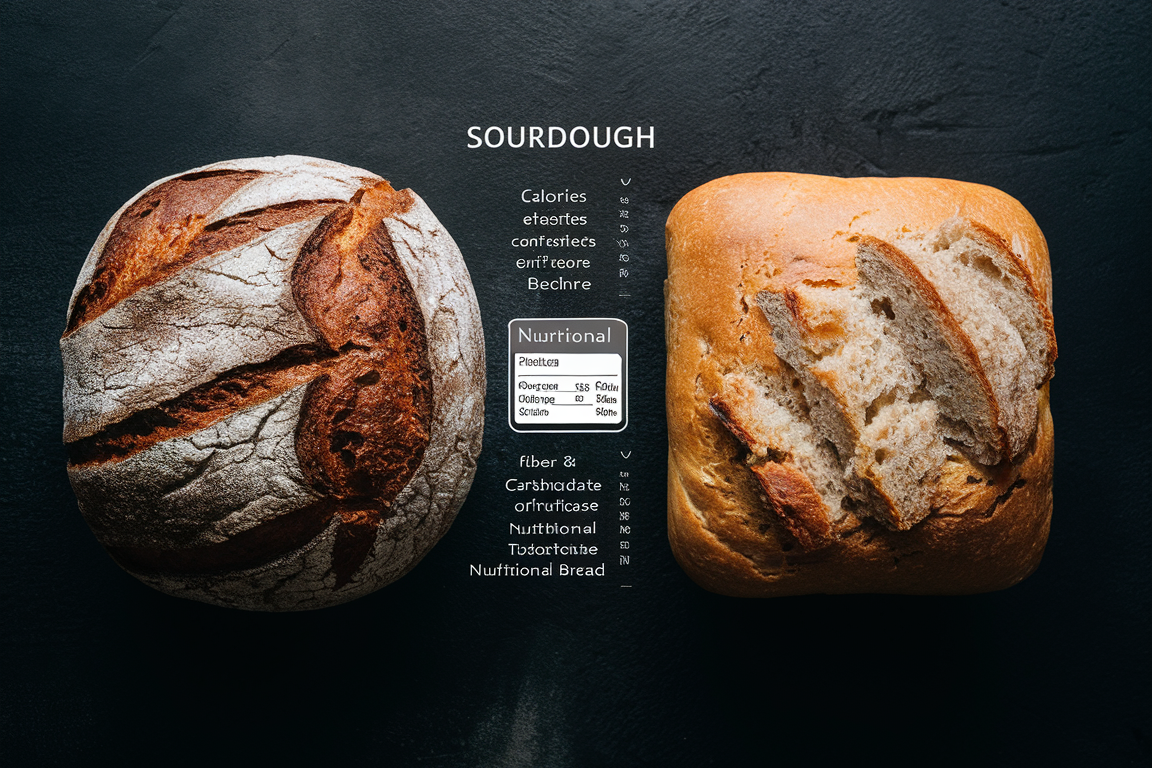 is sourdough bread healthier than white bread