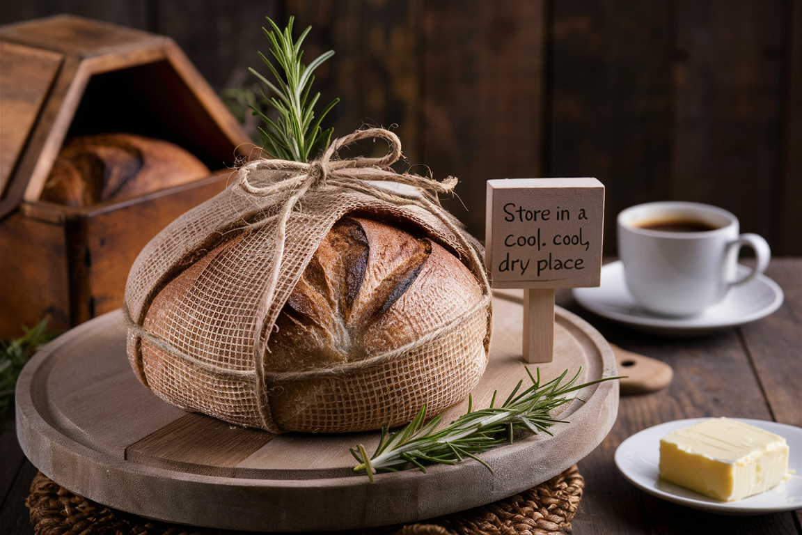 How to Store Sourdough Bread