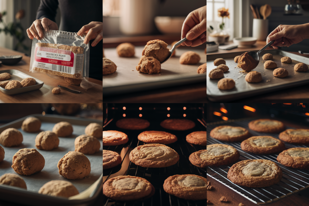 How to Make Cookies with Cookie Dough