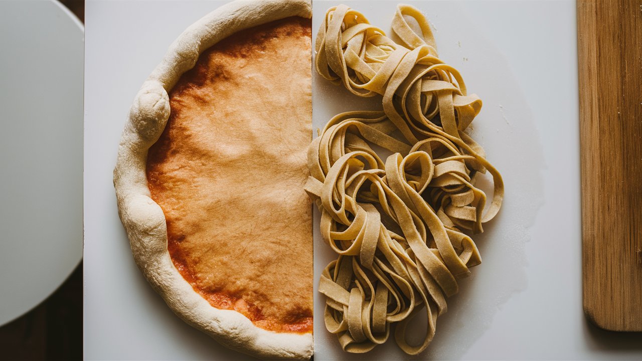 What's the Difference Between Pizza and Pasta Dough