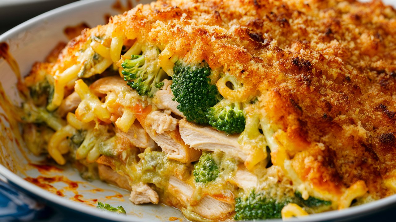 Chicken Broccoli Pasta Casserole