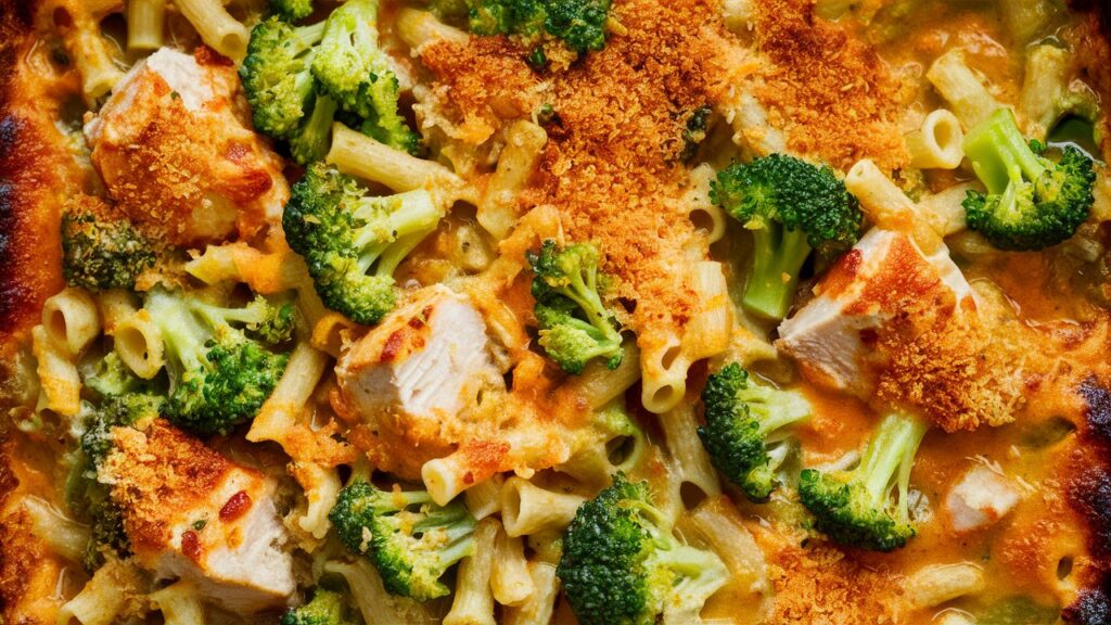 Chicken Broccoli Pasta Casserole