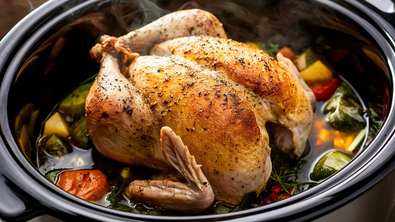 How to Brown Chicken Before Using a Crock Pot