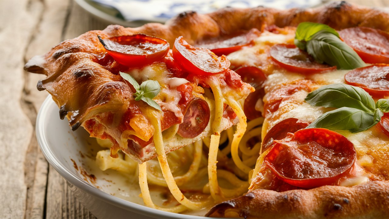 Pizza Casserole with Pasta