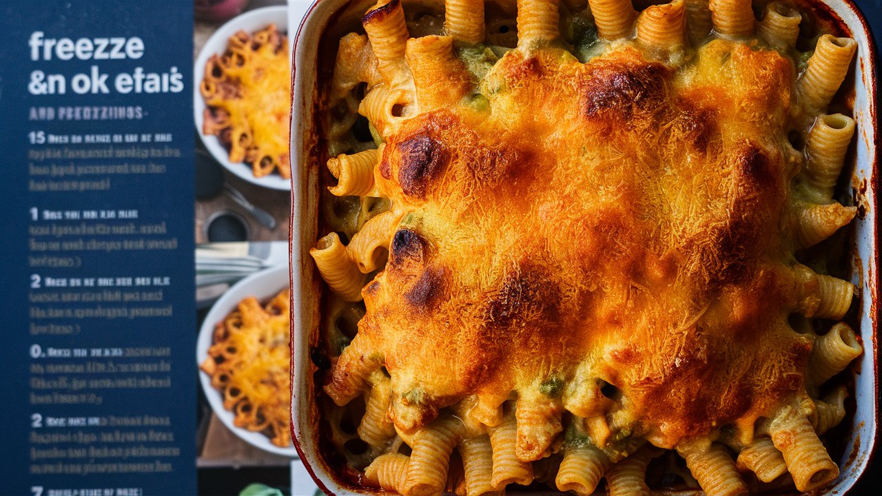 Can I freeze pasta bake?