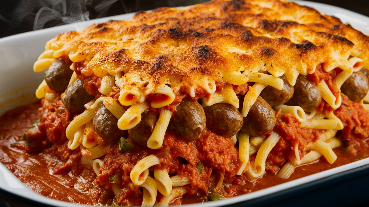 Pasta Sausage Casserole