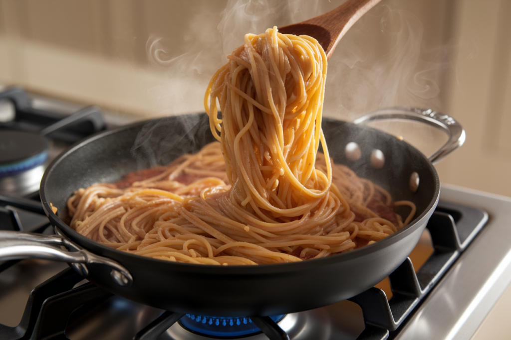 Reheat Cooked Pasta