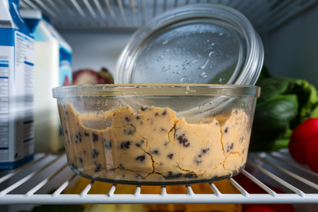 how long can cookie dough last in the fridge