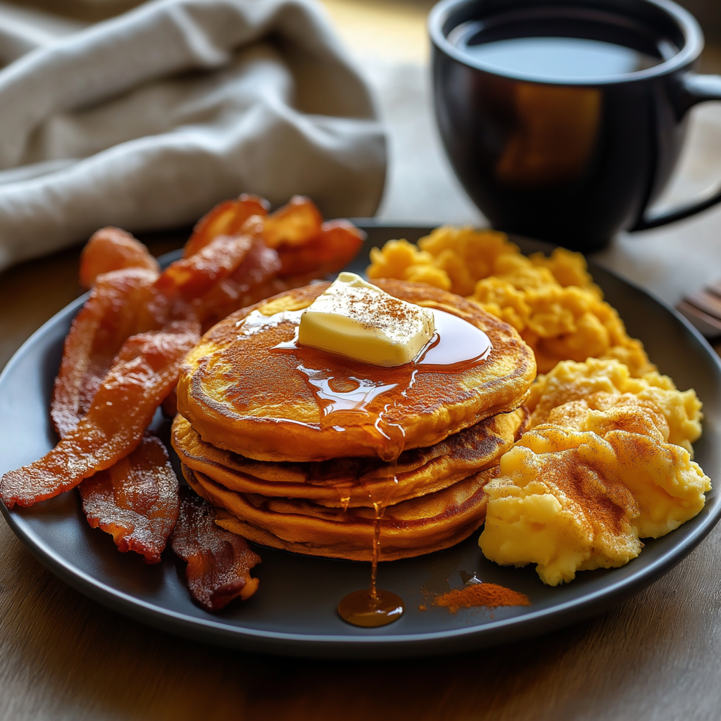 Pumpkin Spice Pancakes