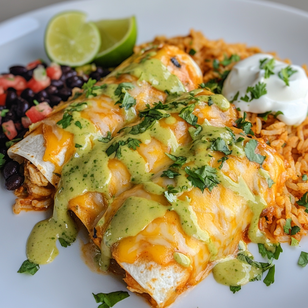 cream cheese chicken enchiladas