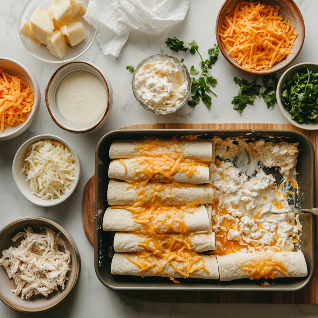 Sour Cream Enchiladas