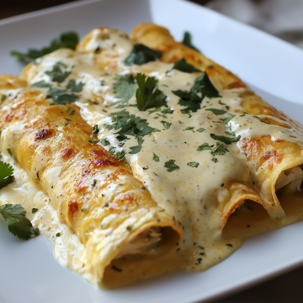 Sour Cream Enchiladas