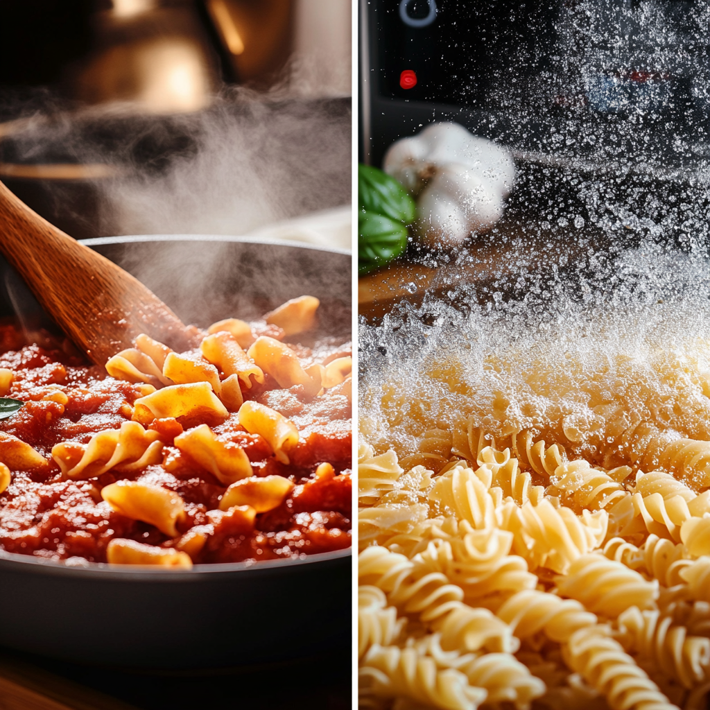 How to defrost frozen pasta