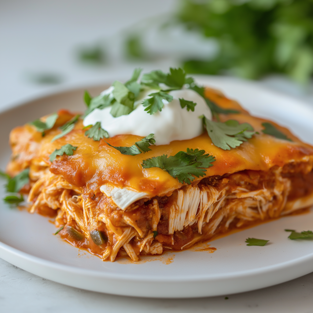 crock pot chicken enchiladas