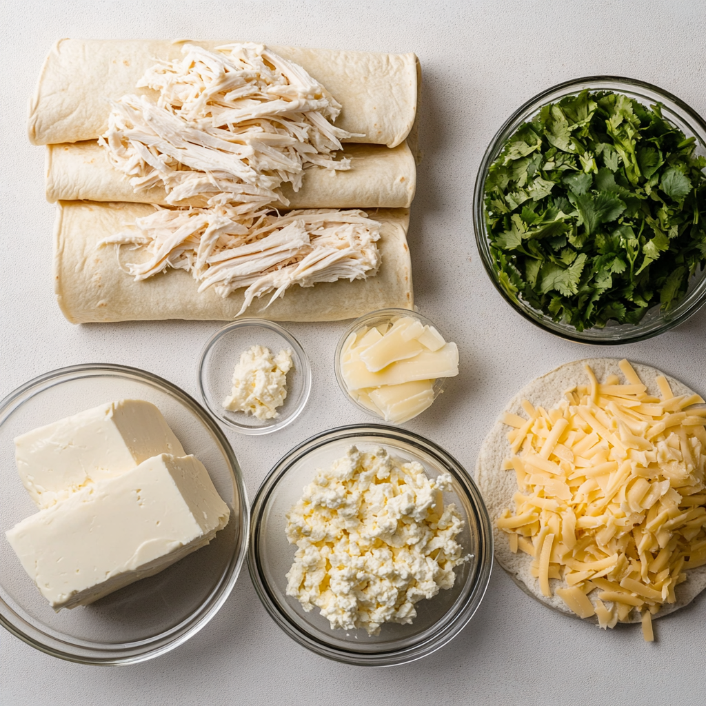 cream cheese chicken enchiladas