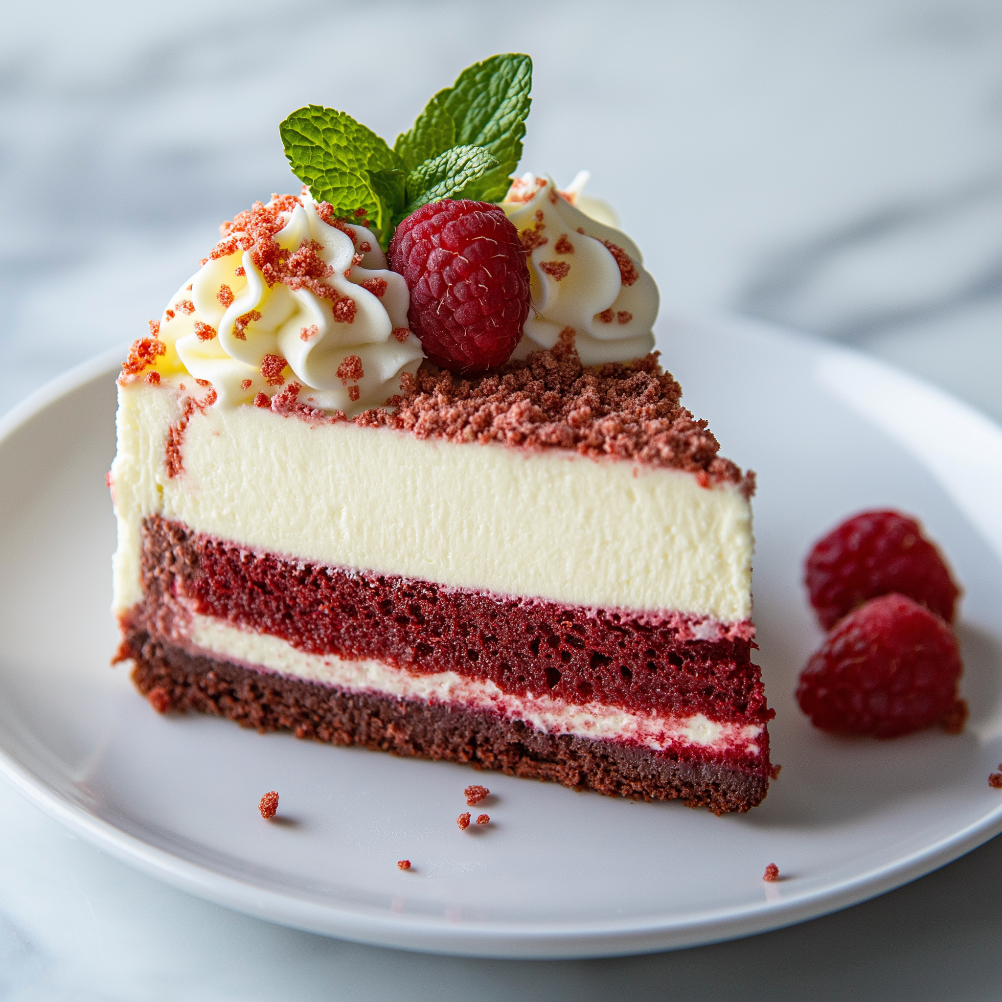 Red Velvet Cheesecake