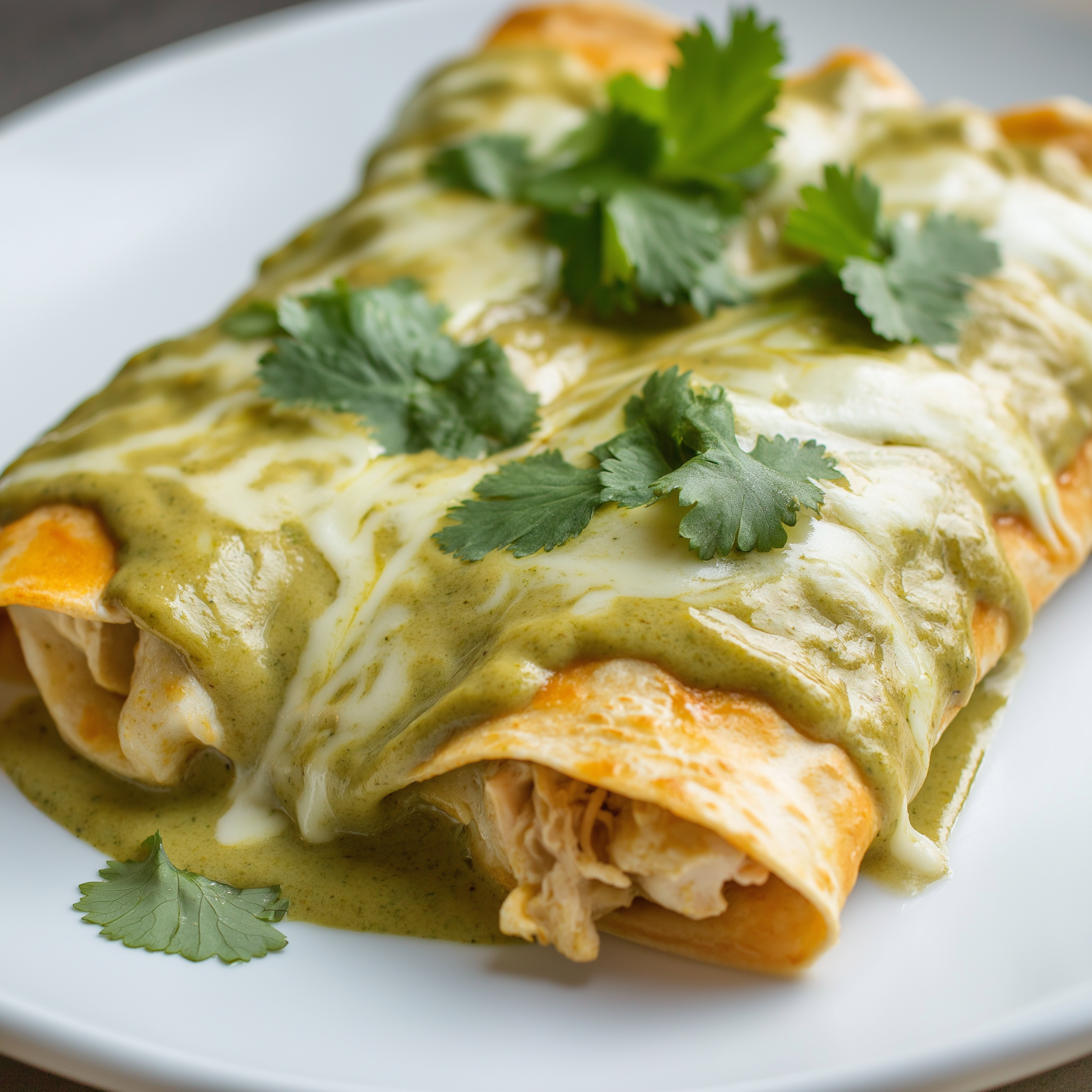 cream cheese chicken enchiladas