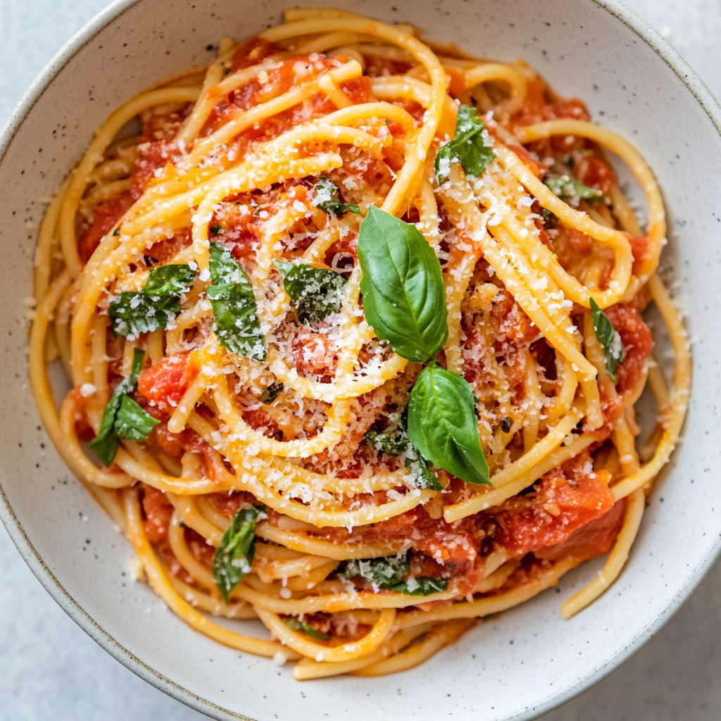How Many Calories Are in Pasta with Tomato Sauce?