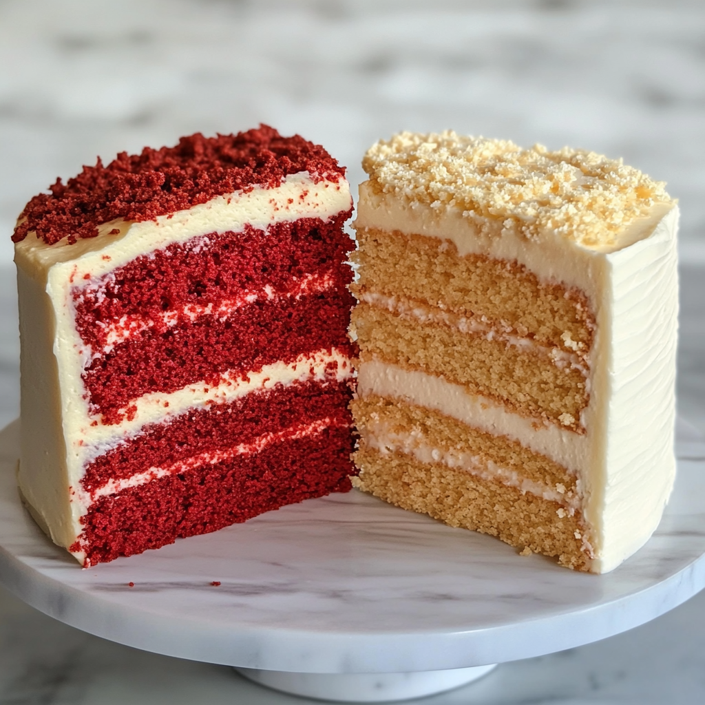 Red Velvet Cake vs Regular Cake